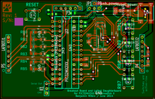 Nearly, nearly final revision PCB layout for the breakout board